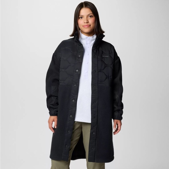 NWT Columbia Women's Cloud Point Long Fleece Jacket - Picture 7 of 7